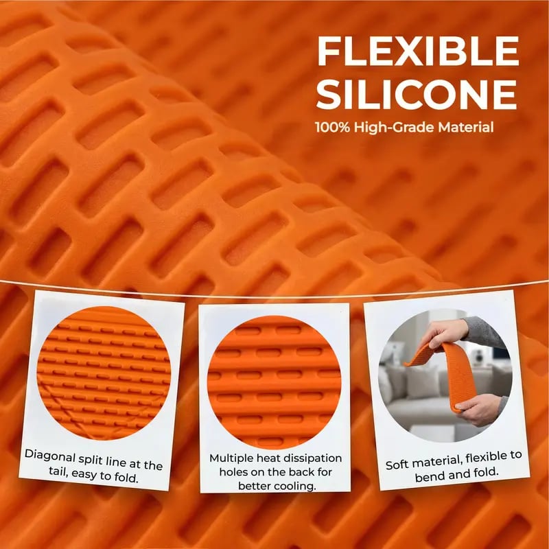 Flexible Silicone Aluminum Phone holder stand