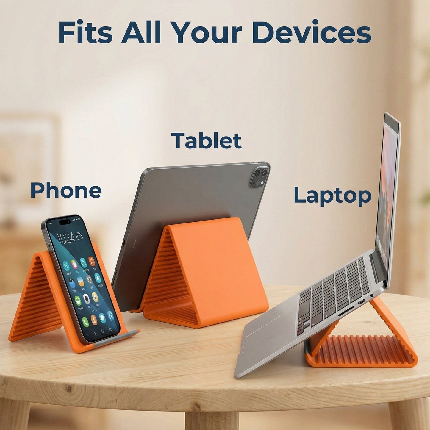 Flexible Silicone Aluminum Phone holder stand