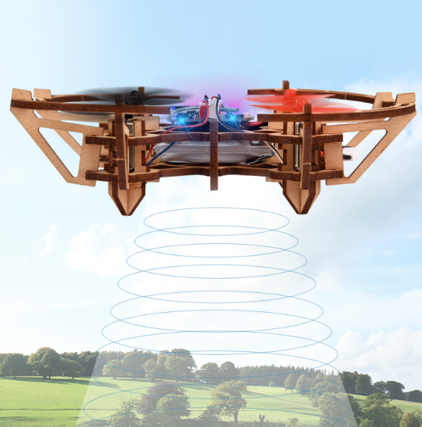✈️ 50% OFF! DIY Wooden Drone Construction Kit for Children – Altitude Hold, Stable Remote Control & Enhanced Safety! 🎁🚁